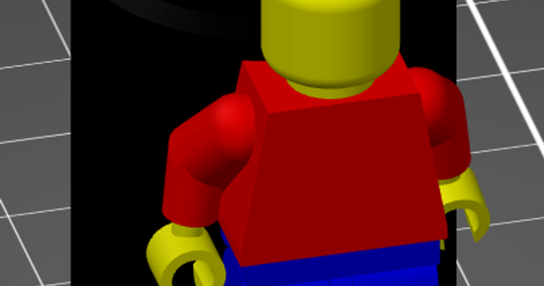 multi colore Lego mini Figura fazzoletto collo diapositiva dan Scarica gratuito stl modello printablescom 3d Modelli moda Accessori Boy Scouts può cubscout foulard 3d print model - Mito3D