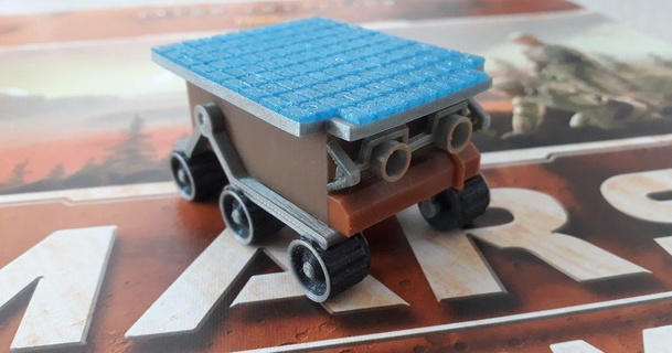 Mars Rover Sojourner Remix Brise download frei stl Modell Printablescom 3d Modelle Spielzeuge Spiele Tafel 3d print model - Mito3D