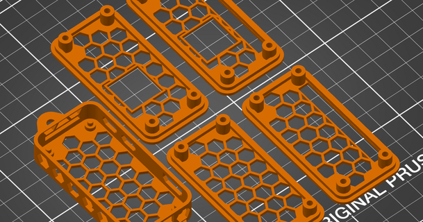 framboesa pi fino caso bainha montagem guias dev chá baixar livre stl modelo printablescom 3d modelos passatempo fabricantes eletrônicos picada 3d print model - Mito3D