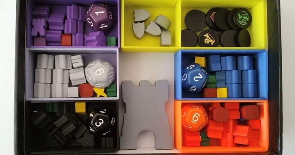 küçük epik krallıklar depolama çözüm Sağ indir Bedava stl model printablescom 3d modeller oyuncaklar oyunlar yazı tahtası organizatör Tinyepic 3d print model - Mito3D