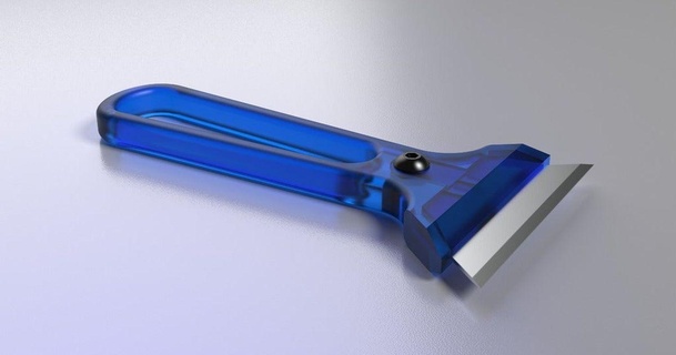 razor blade scraper the3designer download free stl model printablescom 3d models hobby & makers tools 3d print model - Mito3D