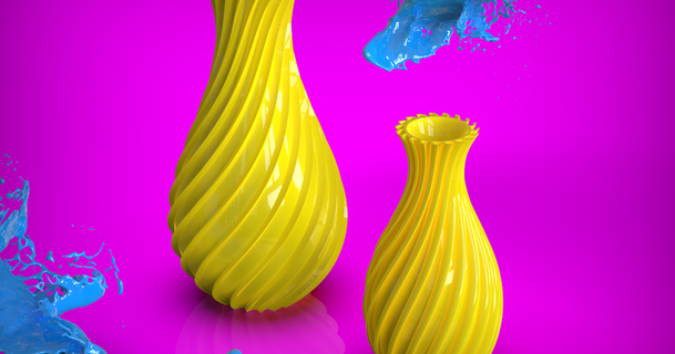 vase collection 5 the3designer download free stl model printablescom 3d models household decor 3d print model - Mito3D