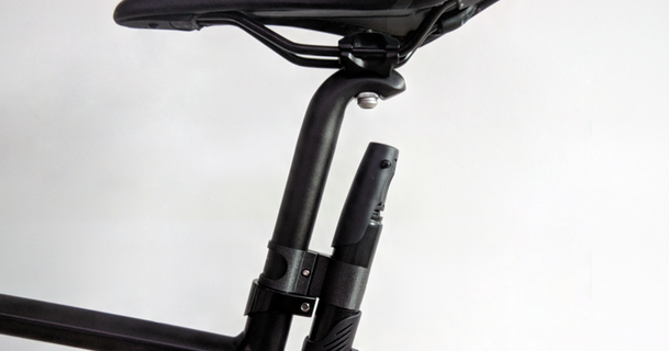 bicycle pump seatpost mount the3designer download free stl model printablescom 3d models sports & outdoor 3d print model - Mito3D