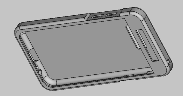 galassia a5 2017 Astuccio guaina ergonomico durevole creativo Scarica gratuito stl modello printablescom 3d Modelli gadget portatile dispositivi Telefono Samsung 3d print model - Mito3D