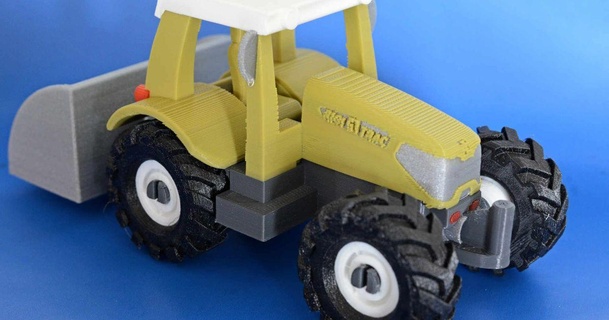 trator multi color traidor baixar livre stl modelo printablescom 3d modelos brinquedos jogos veículos Lego rigitrac multicolorido 3d print model - Mito3D
