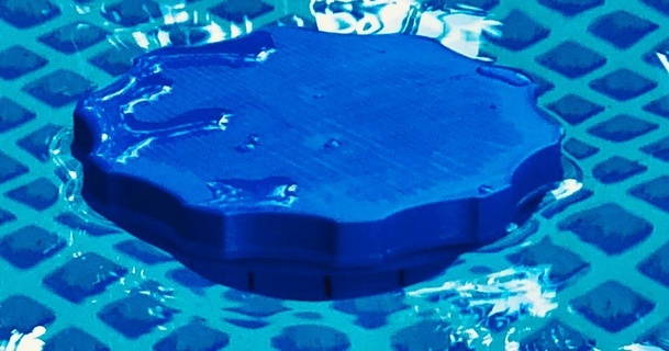 natação piscina cloro flutuador distribuidor 200g comprimidos suporte necessário tstoegi baixar livre stl modelo printablescom 3d modelos casa ar jardim comprimido 3d print model - Mito3D