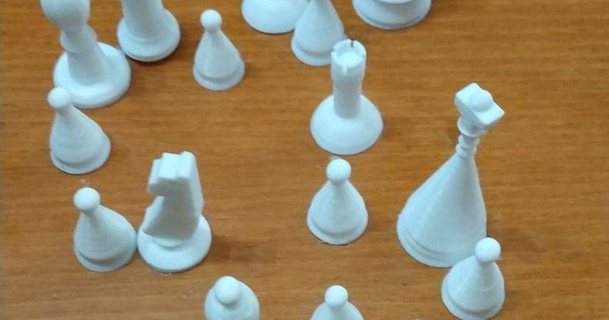 chess figures borecnik download free stl model printablescom 3d models toys & games board chesspieces chessset figure boardgame 3d print model - Mito3D