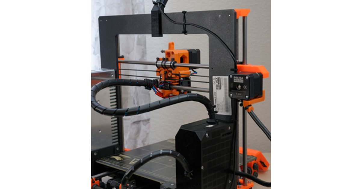 filament guide duster runout sensor stevehlau download free stl model printablescom 3d models printers - upgrades 3dprinter 3dprinting josefprusa originalprusai3mk2 prusai3 3D print model - Mito3D