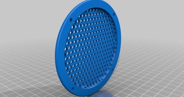 altavoz parrilla joris descargar gratis stl modelo imprimiblescom 3d modelos pasatiempo hacedores herramientas arcada 3d print model - Mito3D