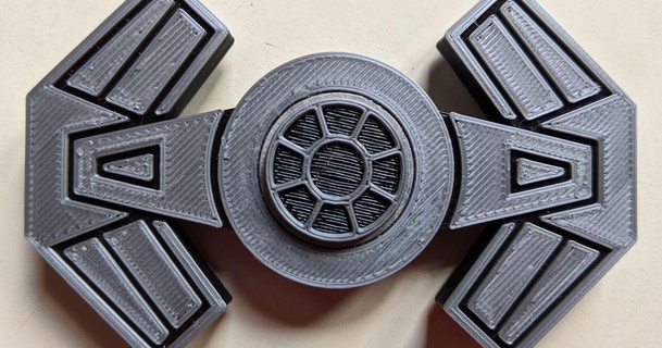 kravat dövüşçü spinner kanka indir Bedava stl model printablescom 3d modeller oyuncaklar oyunlar imparatorluk savaşçısı Yıldız Savaşları yıldız dövüşçüsü 3d print model - Mito3D