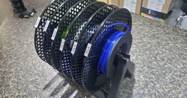 residuo consolidatore prusament bobine subtle3d Scarica gratuito stl modello printablescom 3d Modelli stampanti Accessori filamento bobina ciclo resti 3d print model - Mito3D