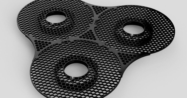 infini surface étagère imaginer Télécharger libre stl modèle imprimablescom 3d modèles loisir fabricants organisateurs prusament support d'étagère bobine recyclage 3d print model - Mito3D