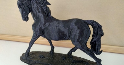 cavallo 3donfri Scarica gratuito stl modello printablescom 3d Modelli arte design sculture 3d print model - Mito3D