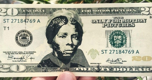 harriet tubman stamp danowall download free stl model printablescom 3d models learning objects currency disgrace dollar harriettubman 3d print model - Mito3D