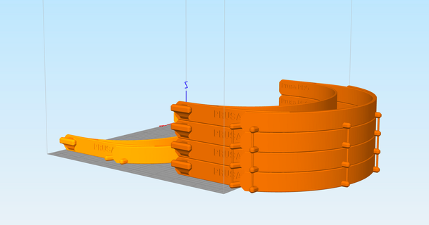 Verdünner Prusa Profi Experimental Stapel sj3d Labore download frei stl Modell Printablescom 3d Modelle Kostüme Zubehör Masken covid19 covid19protection Gesichtsschutz Prusapro Schild 3d print model - Mito3D