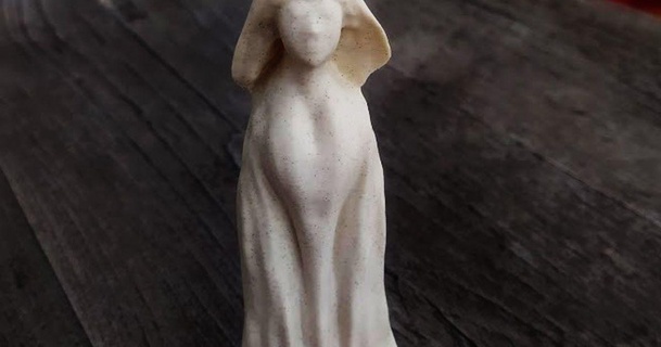devil woman sculpture janerain download free stl model printablescom 3d models art & design sculptures female marble sculpt sculpting 3d print model - Mito3D