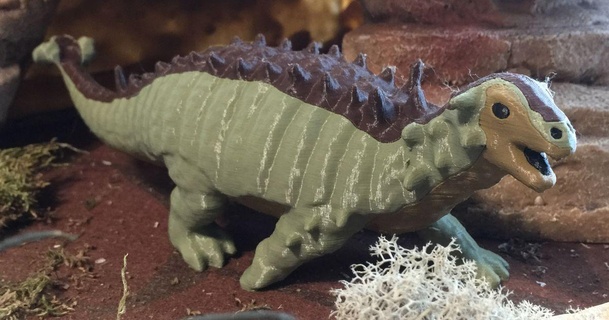 ankylosaurus asllexicon Scarica gratuito stl modello printablescom 3d Modelli giocattoli Giochi rpg figure 3d print model - Mito3D