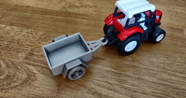 tracteur chariot horcicaa Télécharger libre stl modèle imprimablescom 3d modèles jouets Jeux Véhicules jouet 3d print model - Mito3D