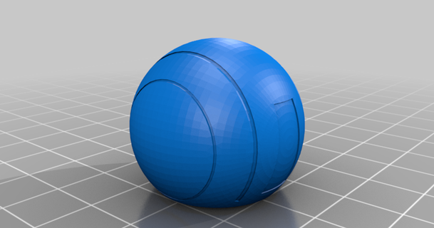 portale palla geoff Scarica gratuito stl modello printablescom 3d Modelli giocattoli Giochi 3d print model - Mito3D