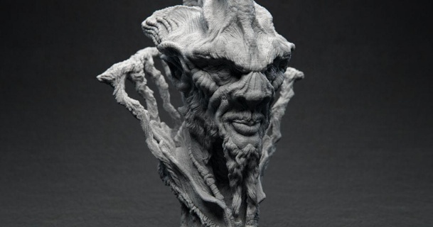 niellgaroth wise ben dansie download free stl model printablescom 3d models art & design sculptures alien beard bearded bendansie 3d print model - Mito3D