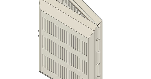 desiccant box flat opening david 3domengineering download free stl model printablescom 3d models household house equipment container dessicant dessicantbox dessicantholder 3d print model - Mito3D