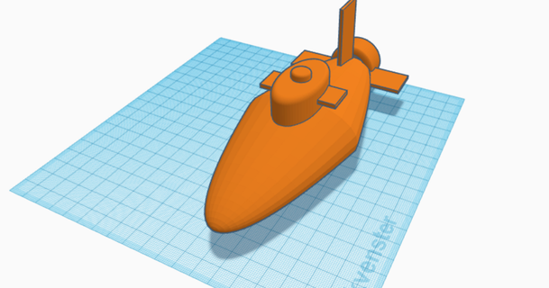 didi's submarine didier download free stl model printablescom 3d models toys & games vehicles 3d print model - Mito3D