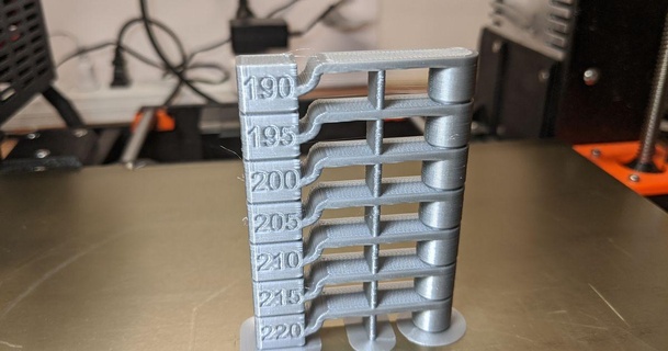 Temperatur Turm 220 190 spitzspot download frei stl Modell Printablescom 3d Modelle Drucker Prüfung 3d print model - Mito3D