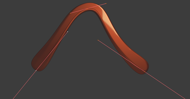 bent stick boomerang lapjoint download free stl model printablescom 3d models sports & outdoor 3d print model - Mito3D