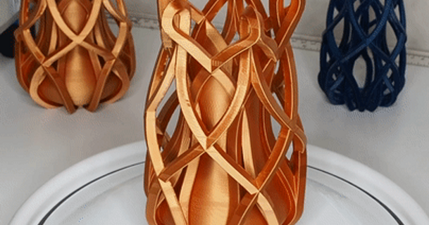 quella stephanie annodato vaso Stefania Scarica gratuito stl modello printablescom 3d Modelli arte design sculture nodo TwistedVase 3d print model - Mito3D