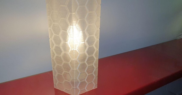 hexadécimal lampe Ikea gr titulaire soutien Brandon Télécharger libre stl modèle imprimablescom 3d modèles Ménage décor bouquet teinte 3d print model - Mito3D