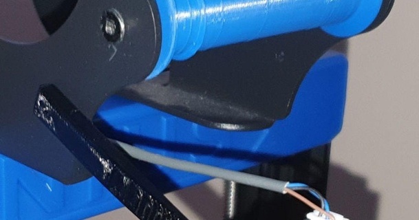 Artillerie Genius einfach Filament Sensor Halter Unterstützung steinig download frei stl Modell Printablescom 3d Modelle Drucker Upgrades Artilleriegenius Filamentspulenhalter 3d print model - Mito3D