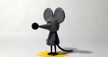 rato reddadsteve baixar livre stl modelo printablescom 3d modelos brinquedos jogos açao figuras estátuas animal desenho animado histórias quadrinhos 3d print model - Mito3D