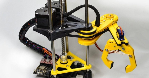 arduino robotic arm open source + python control app extras jjrobots download free stl model printablescom 3d models hobby & makers rc robotics electronics 3d print model - Mito3D