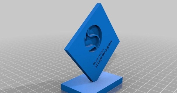 qualcomm snapdragon sculpture stanley wei download free stl model printablescom 3d models art & design sculptures 3d print model - Mito3D