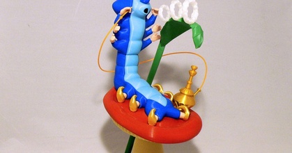 caterpillar reddadsteve download free stl model printablescom 3d models toys & games action figures statues cartoon wonderland 3d print model - Mito3D