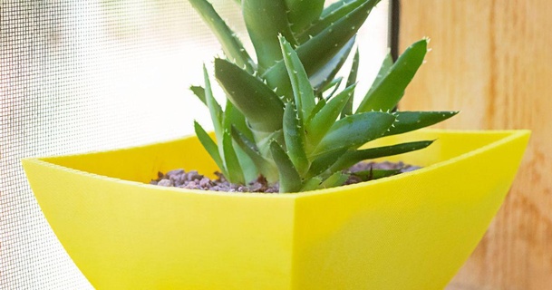 japanese inspired planter tango creations download free stl model printablescom 3d models household outdoor & garden cactusplanter indoorplanter planterpot planters 3d print model - Mito3D