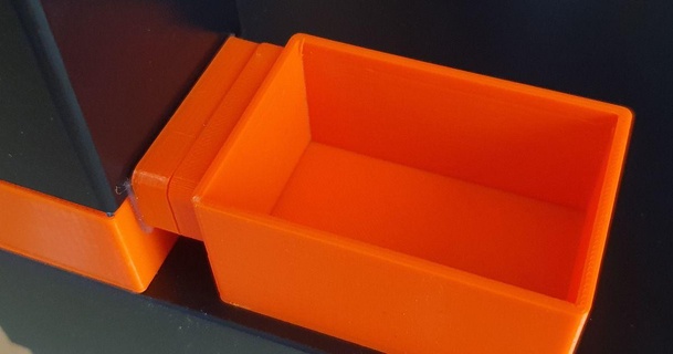 pequeña magnético caja basura rc constructor descargar gratis stl modelo imprimiblescom 3d modelos impresoras accesorios 3dprinter cubo 3d print model - Mito3D