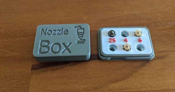 nozzle box e3d nozzles squirtle download free stl model printablescom 3d models printers accessories e3dv6 nozzlebox 3d print model - Mito3D