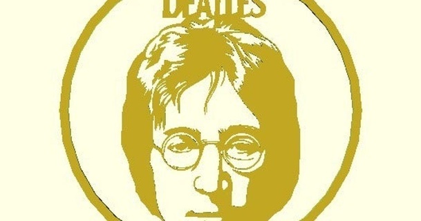 John Lennon bardak altlığı facuver indir Bedava stl model printablescom 3d modeller Sanat tasarım 2d tabaklar logolar Beatles john uçuş Kaya 3d print model - Mito3D