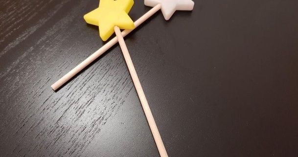 fairy wand - star qualith download free stl model printablescom 3d models toys & games 3d print model - Mito3D