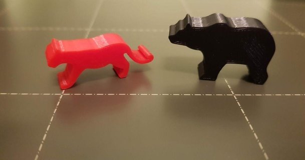 cryptid bear cougar meeples qualith download free stl model printablescom 3d models toys & games board 3d print model - Mito3D