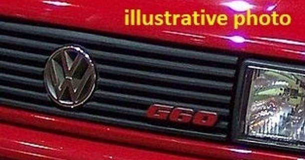 vw corrado g60 logo griglia tom idea c Scarica gratuito stl modello printablescom 3d Modelli passatempo creatori settore automobilistico macchina volkswagen 3d print model - Mito3D