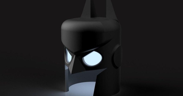 Batman máscara bajtech descargar gratis stl modelo imprimiblescom 3d modelos juguetes juegos batman dc 3d print model - Mito3D