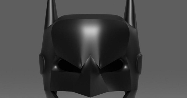 Batman mascarar vol 2 bajtech baixar livre stl modelo printablescom 3d modelos fantasias acessórios máscaras batman dc 3d print model - Mito3D