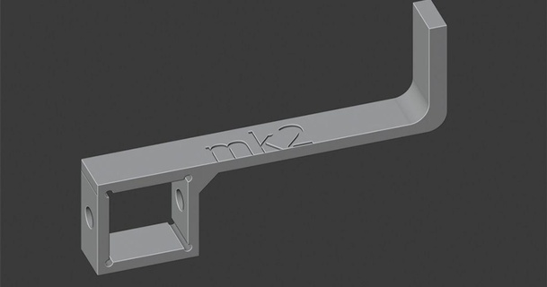 2020 Aluminium Extrusion montieren USB männlich Maltodextrin download frei stl Modell Printablescom 3d Modelle Hobby Macher Veranstalter 2020extrusion 2020mount Maus 3d print model - Mito3D