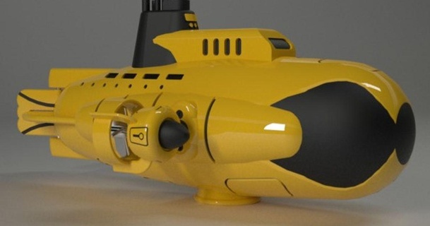 submarine toy dape download free stl model printablescom 3d models toys & games military navy 3d print model - Mito3D