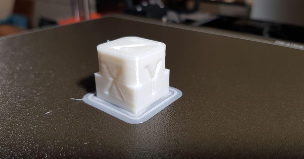 xyz test cube 20 mm filaflex40 alexander download free stl model printablescom 3d models printers flex brim 3d print model - Mito3D
