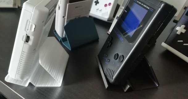 Game Boy dmg Stand heilige Stätte download frei stl Modell Printablescom 3d Modelle Gadgets tragbar Geräte 3d print model - Mito3D