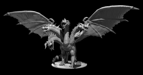 tiamat mz4250 download free stl model printablescom 3d models toys & games board dragon goddess 3d print model - Mito3D