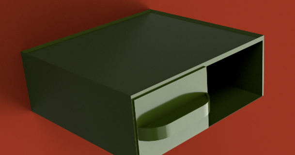 espace rangement boîte 2 tiroir empilable Narlyb Télécharger libre stl modèle imprimablescom 3d modèles loisir fabricants organisateurs organisateur mini 3d print model - Mito3D